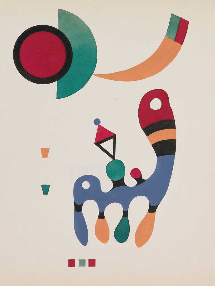 11 paintings and 7 poems (1945) - Wassily Kandinsky
