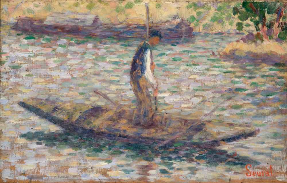 A Fisherman - Georges Seurat