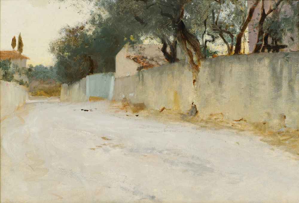 A Road in the South - John Singer Sargent