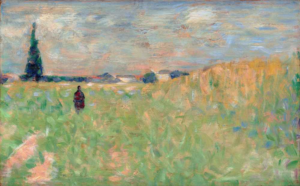 A Summer Landscape - Georges Seurat