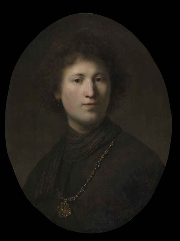 A Young Man with a Chain - Rembrandt Harmenszoon van Rĳn