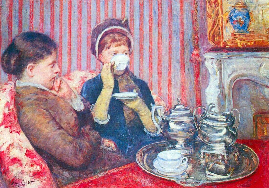 A cup of tea #2 - Cassatt