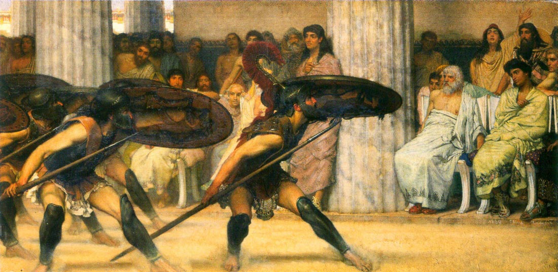 A dance for Phyrrus - Alma-Tadema