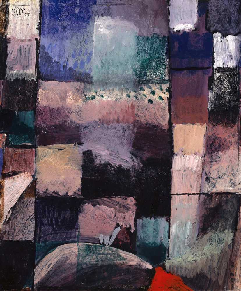 About a motif from Hammamet (1914) - Paul Klee