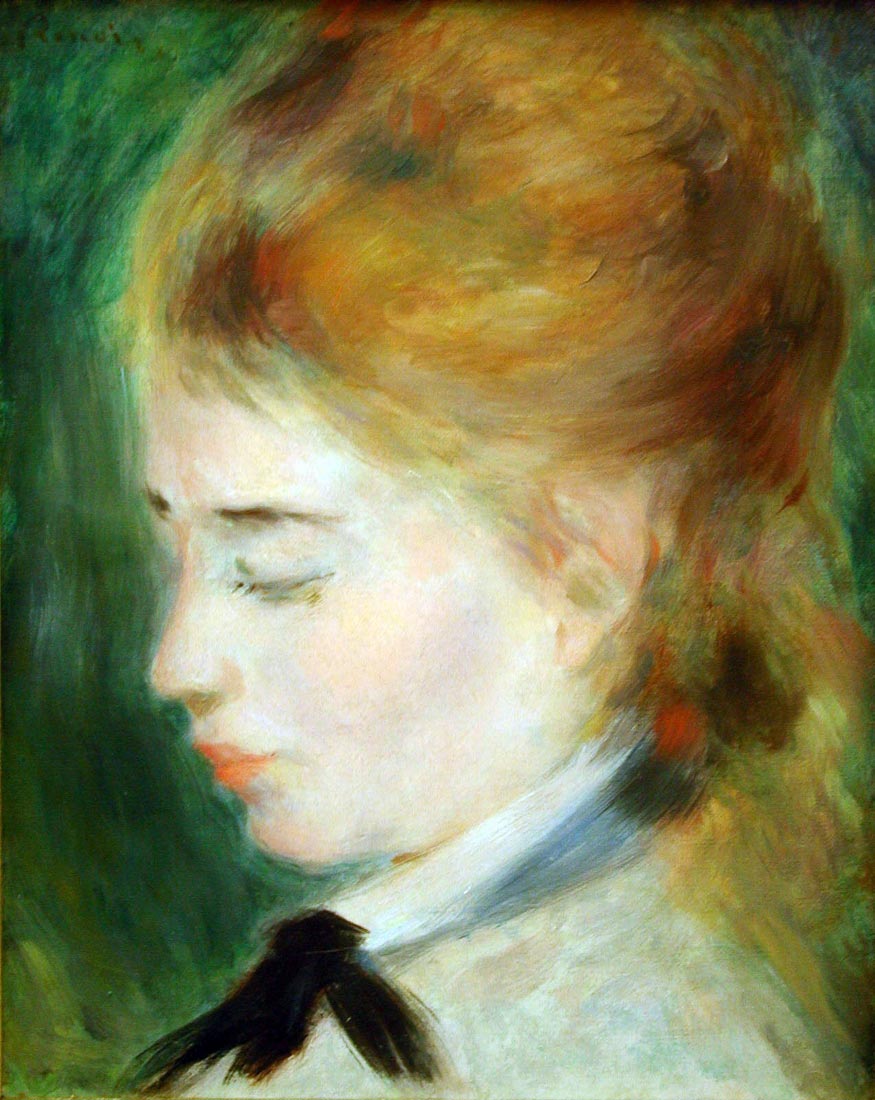 Actress Henriette Henriot - Renoir