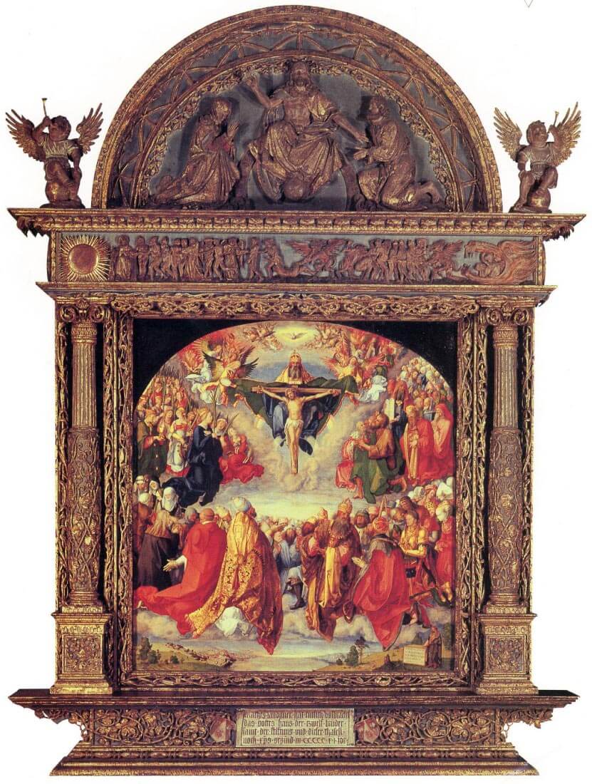 Adoration of the Trinity - Durer