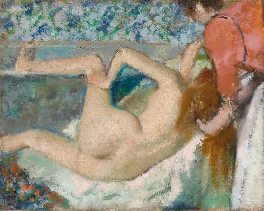 After the Bath 2 - Edgar Degas