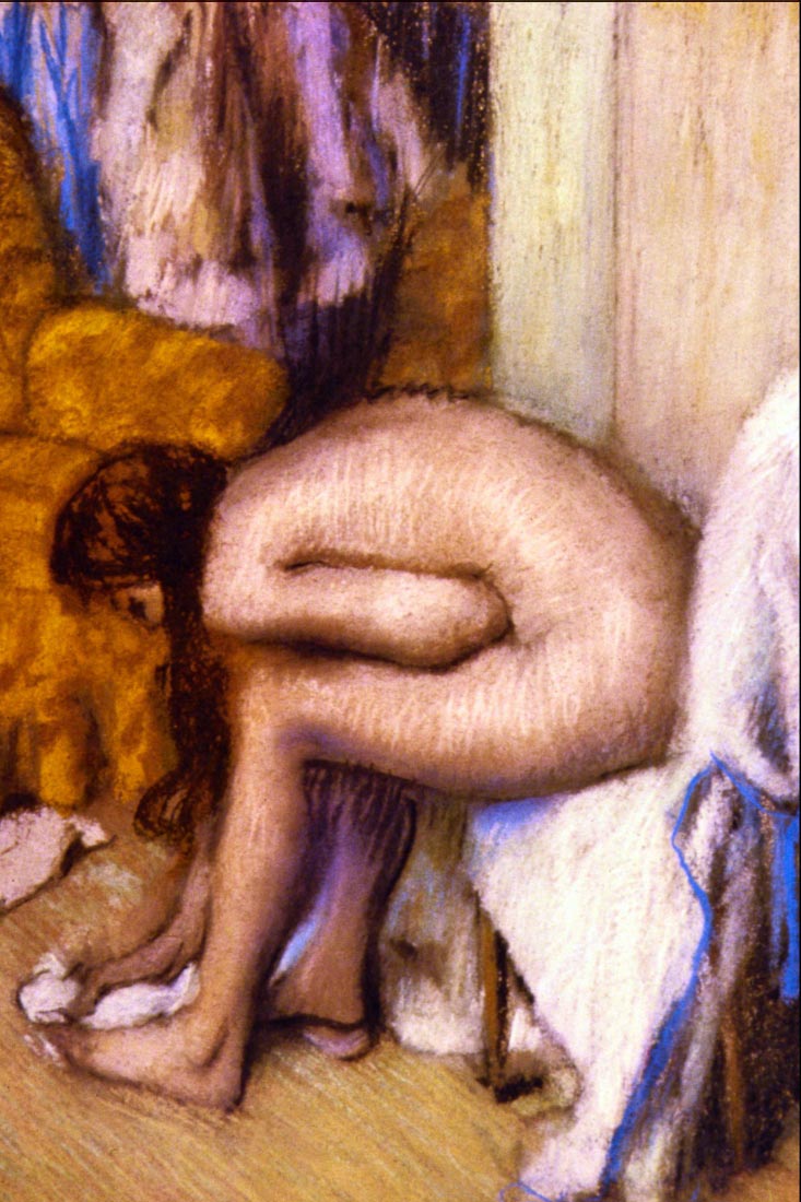 After the Bath - Degas