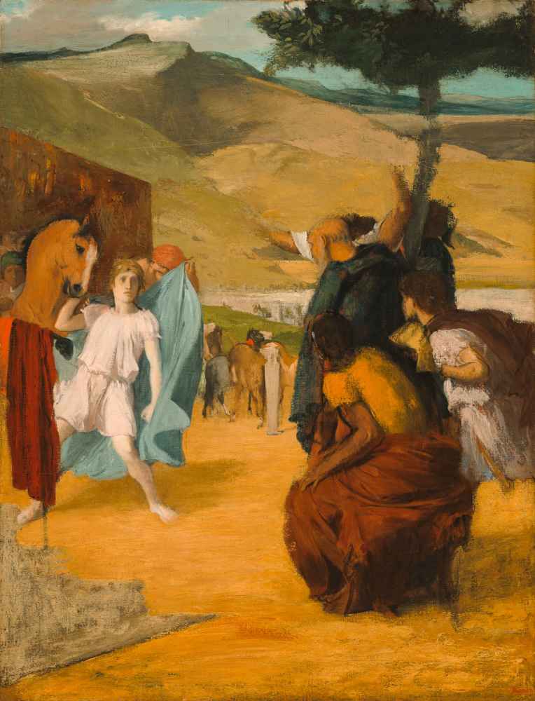 Alexander and Bucephalus - Edgar Degas