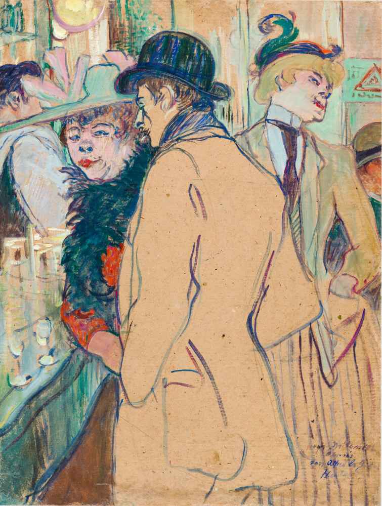 Alfred la Guigne - Henri de Toulouse-Lautrec