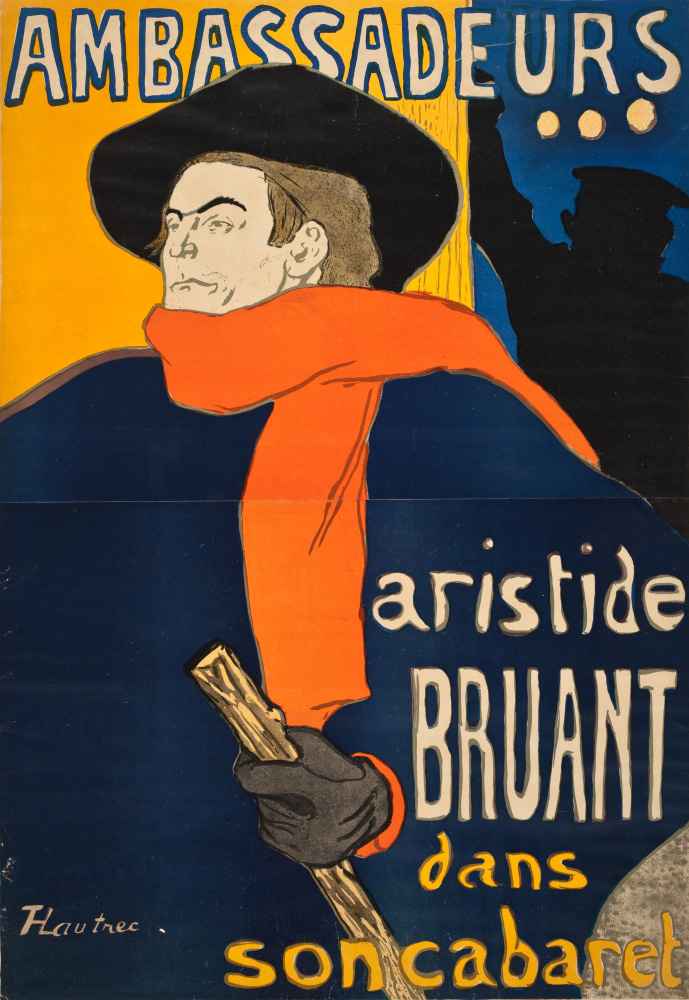 Ambassadeurs - Aristide Bruant - Henri de Toulouse-Lautrec