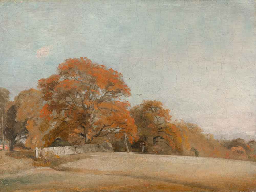 An Autumnal Landscape at East Bergholt - John Constable