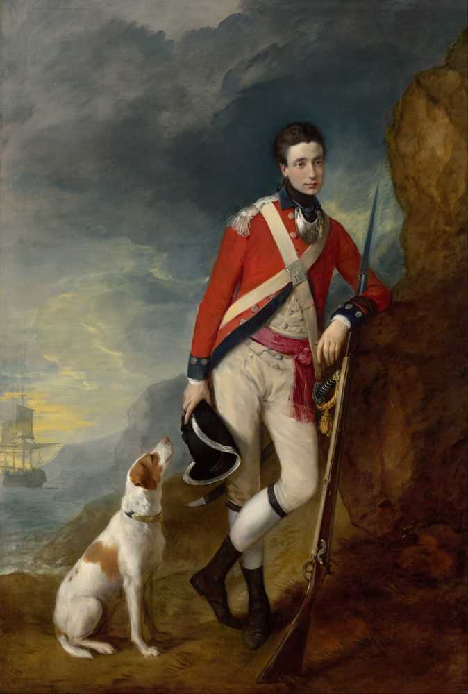 An officer of the 4th Regiment of Foot - Thomas Gainsborough