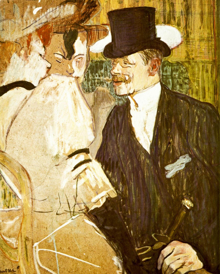 Anglais at Moulin Rouge - Toulouse-Lautrec