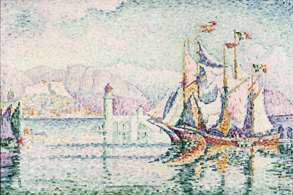 Antibes – Morning (1914) - Paul Signac