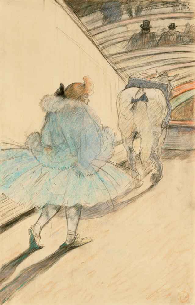 Au cirque - Entree en piste - Henri de Toulouse-Lautrec