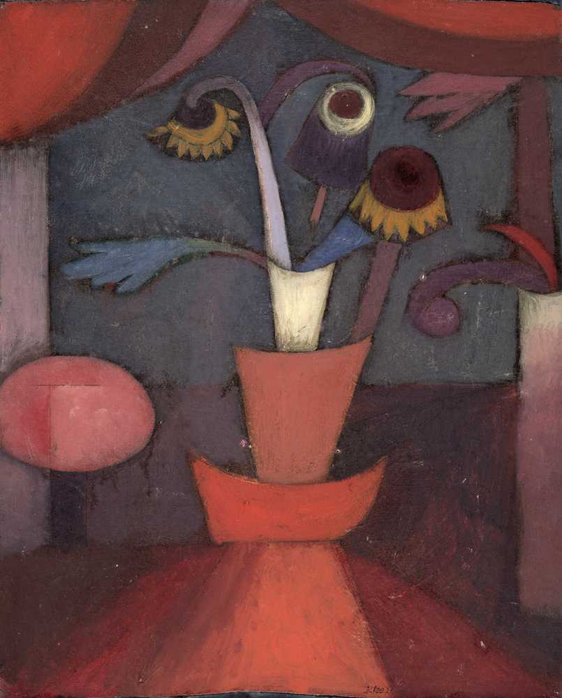 Autumn Flower (1922) - Paul Klee