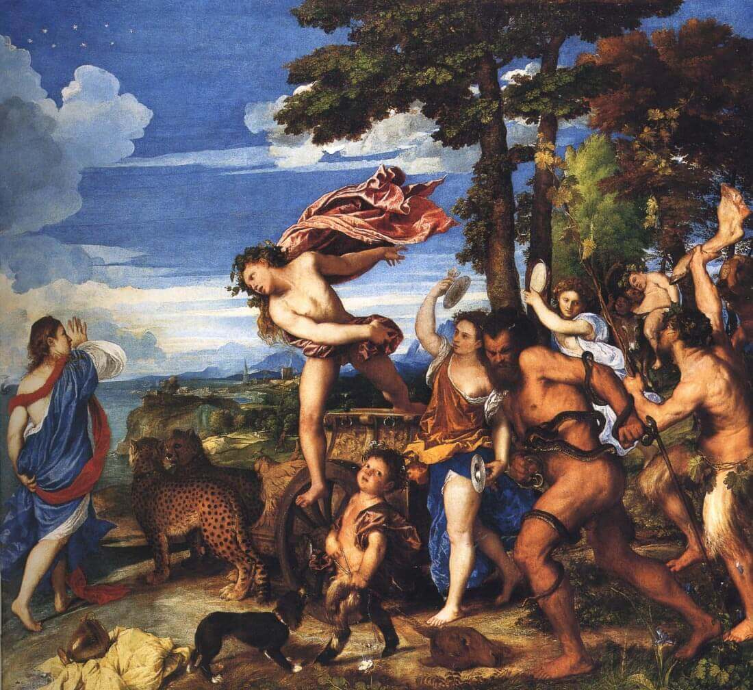 Bacchus and Ariadne - Titian