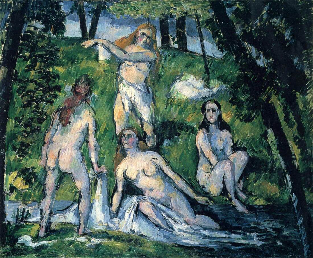 Bathers - Cezanne