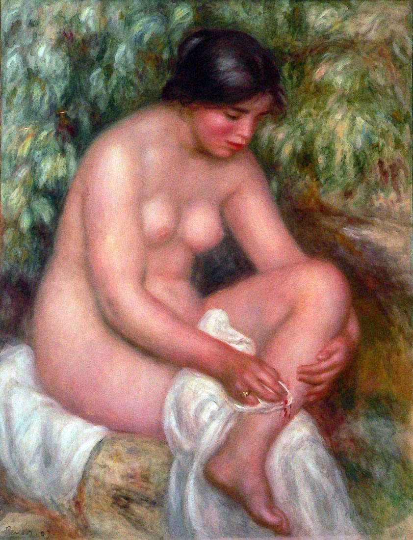Bathing 2 - Renoir 