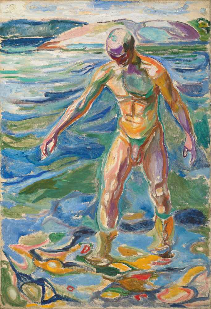 Bathing Man - Edward Munch