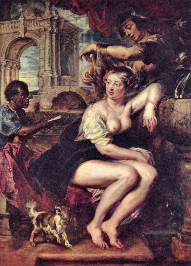 Bathsheba at the Fountain - Rubens