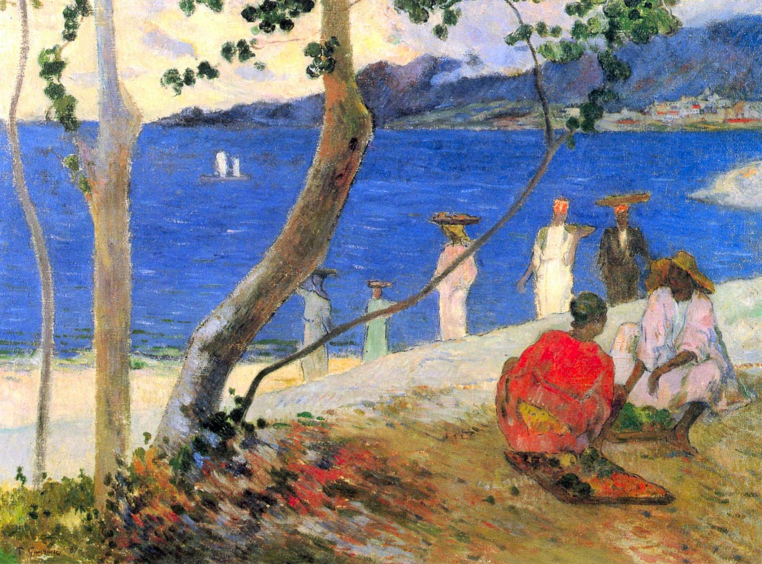 Beach Scene - Gauguin