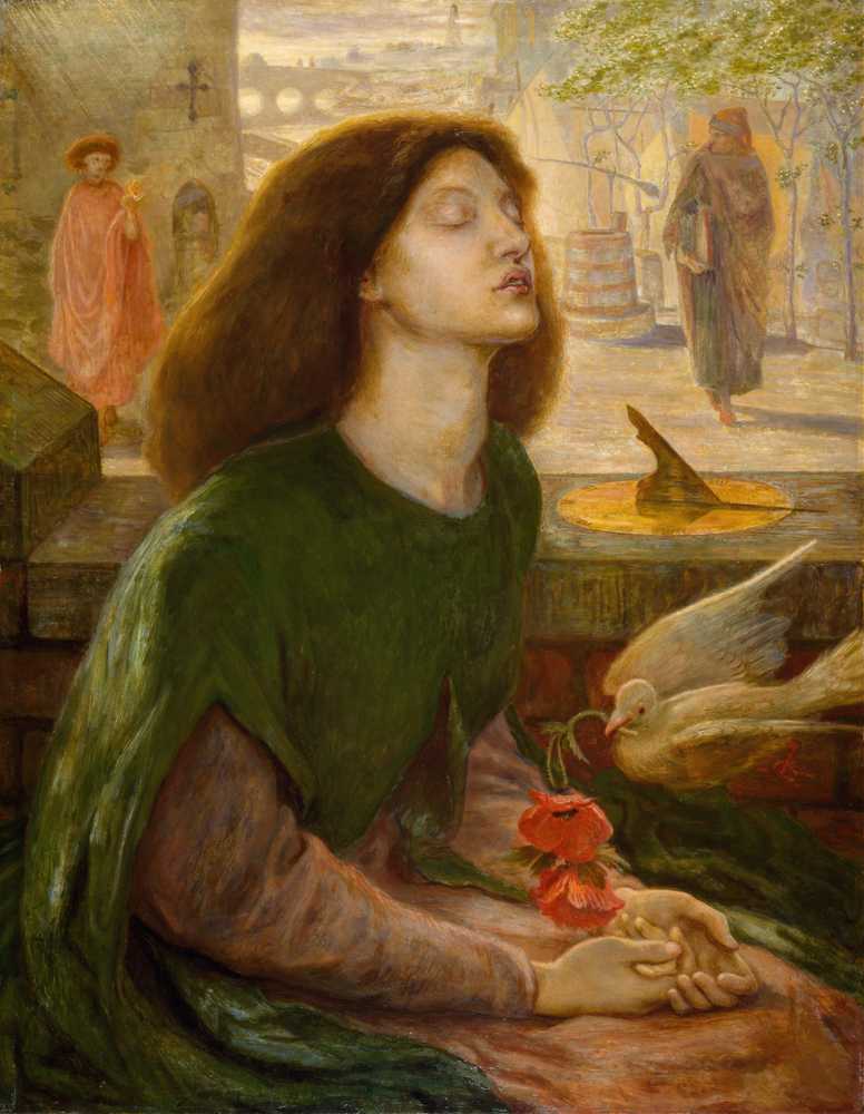 Beatrix (1862) - Dante Gabriel Rossetti