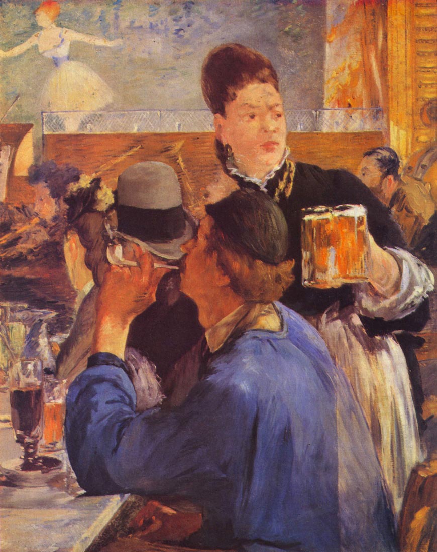 Beer Waitress - Manet