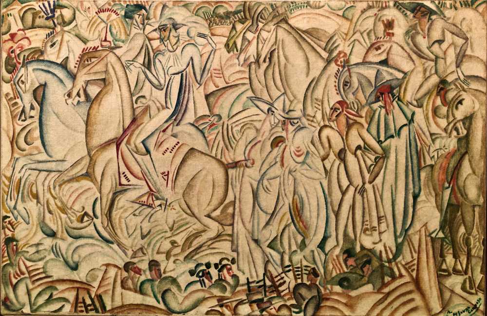 Before the Bullfight (c.1912) - Amadeo de Souza-Cardoso