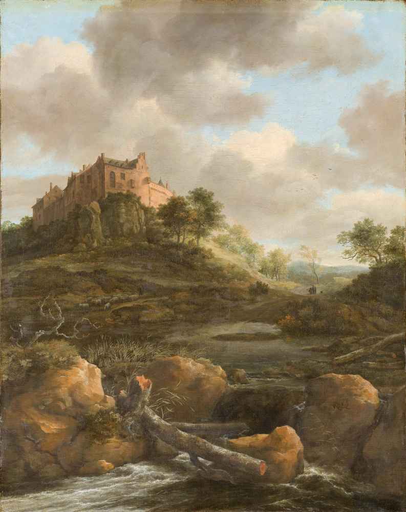 Bentheim Castle - Jacob van Ruisdael