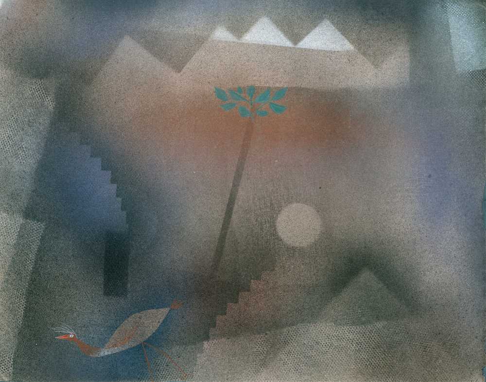 Bird Wandering Off (1926) - Paul Klee