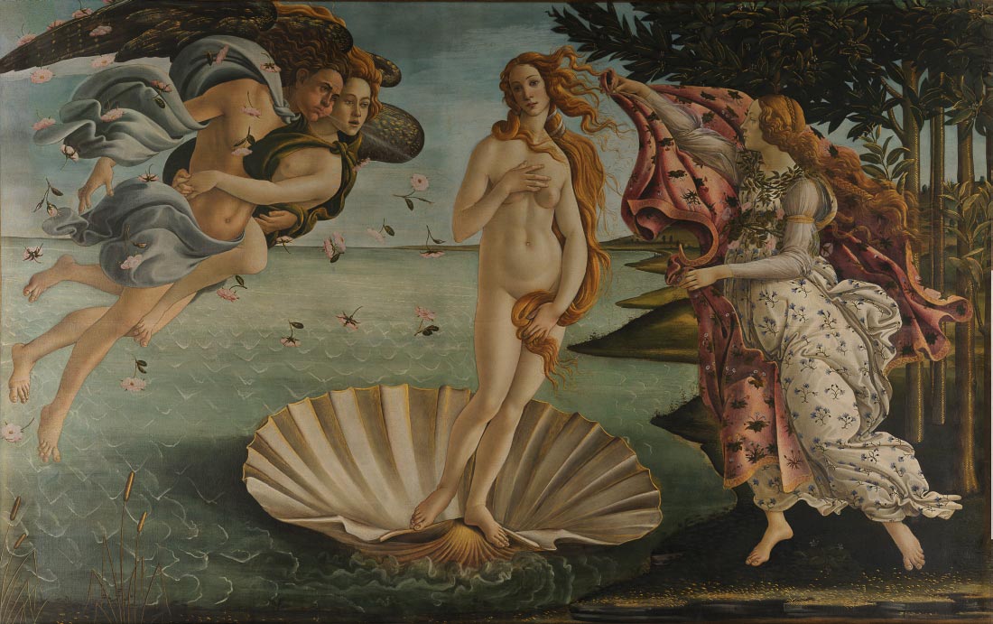 Birth of Venus - Botticelli