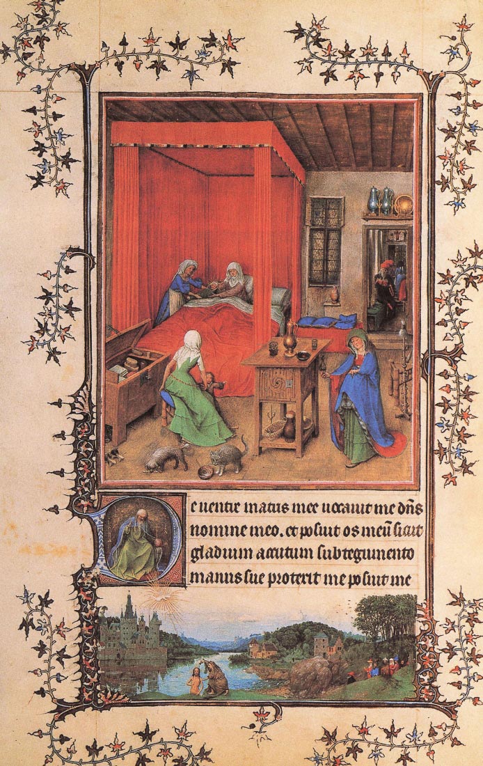 Birth of the Baptist - Jan Van Eyck