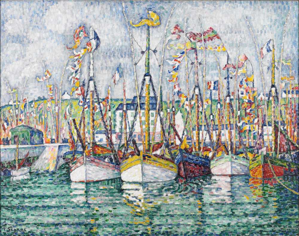 Blessing of the Tuna Fleet at Groix - Paul Signac