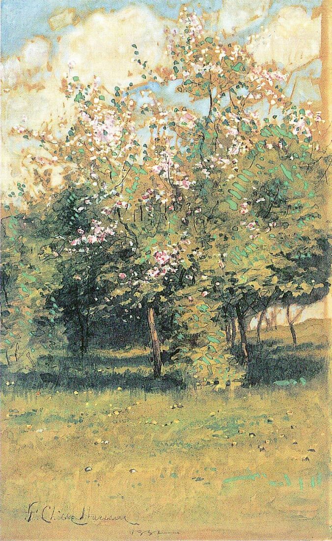 Blooming Trees - Hassam