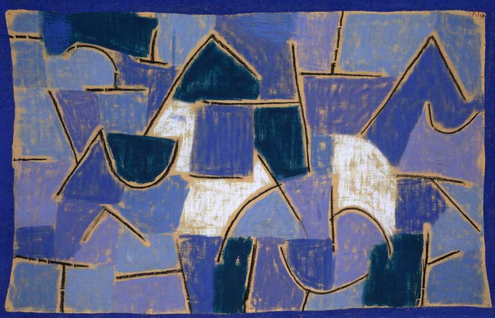 Blue night (1937) - Paul Klee