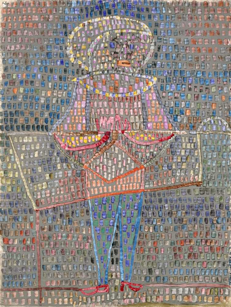 Boy in Fancy Dress (1931) - Paul Klee
