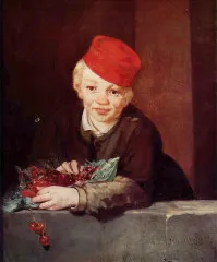 Boy with the cherries - Manet