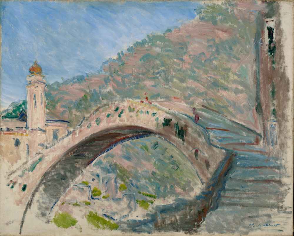 Bridge at Dolceacqua - Claude Monet