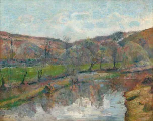 Brittany Landscape - Paul Gauguin