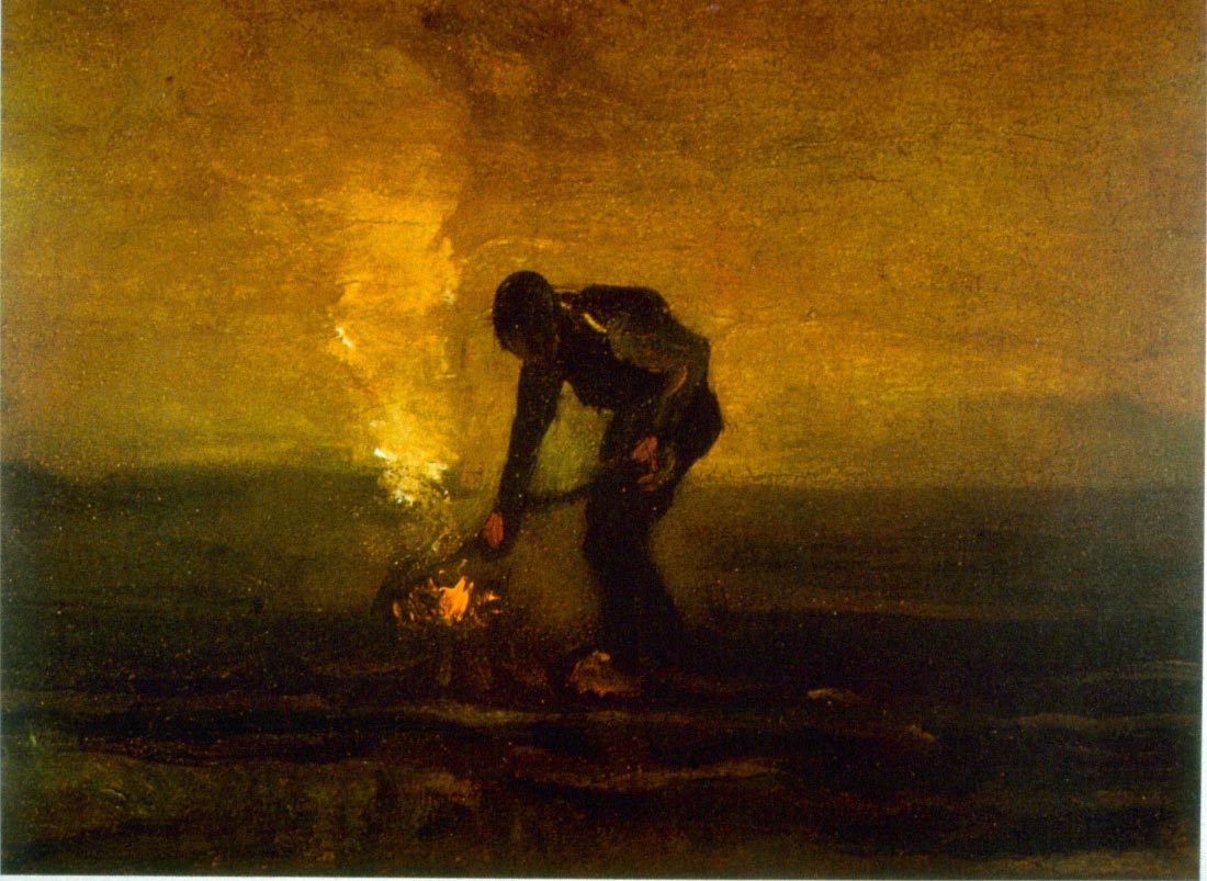 Burning Weeds - Van Gogh