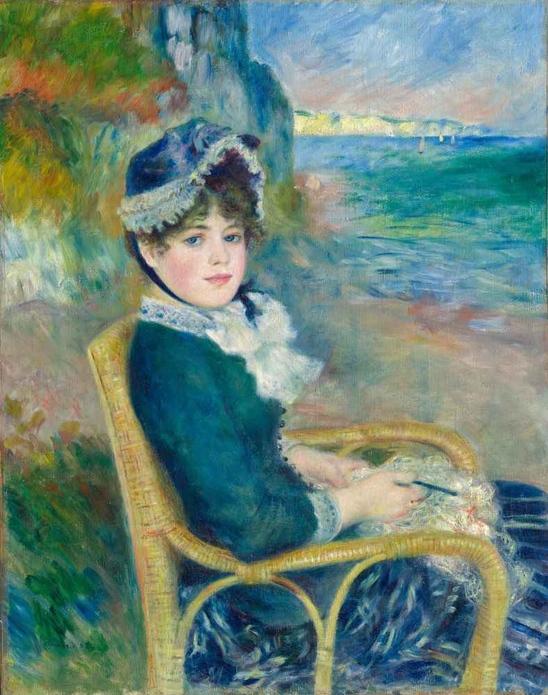 By the Seashore - Auguste Renoir