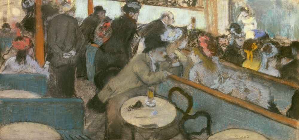 Cafe-Concert (The Spectators) - Edgar Degas