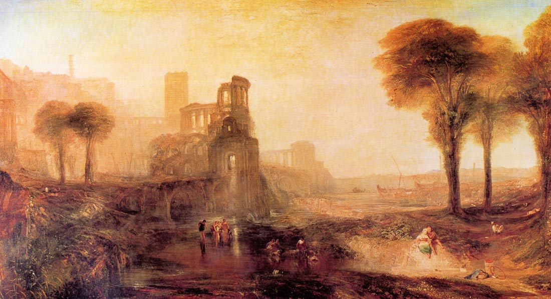 Caligulas Palace and Bridge - Joseph Mallord Turner