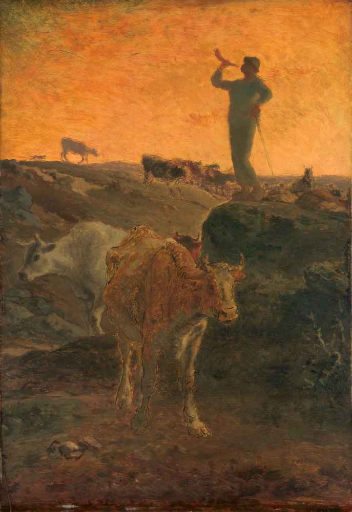 Calling the Cows Home - Jean Francois Millet