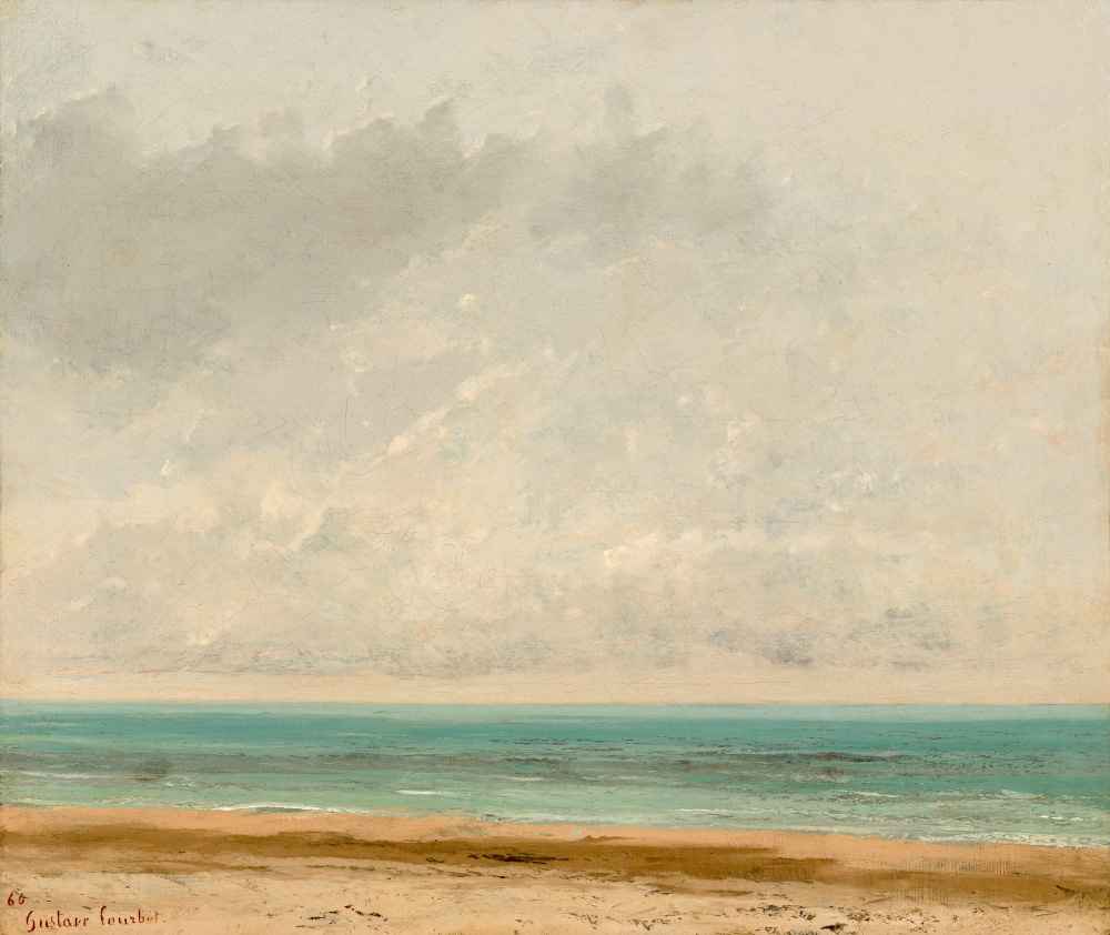 Calm Sea - Gustave Courbet