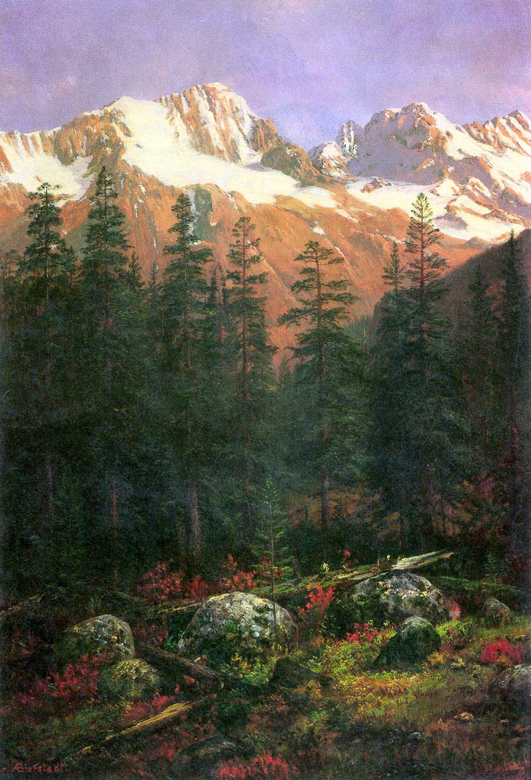 Canadian Rockies - Bierstadt