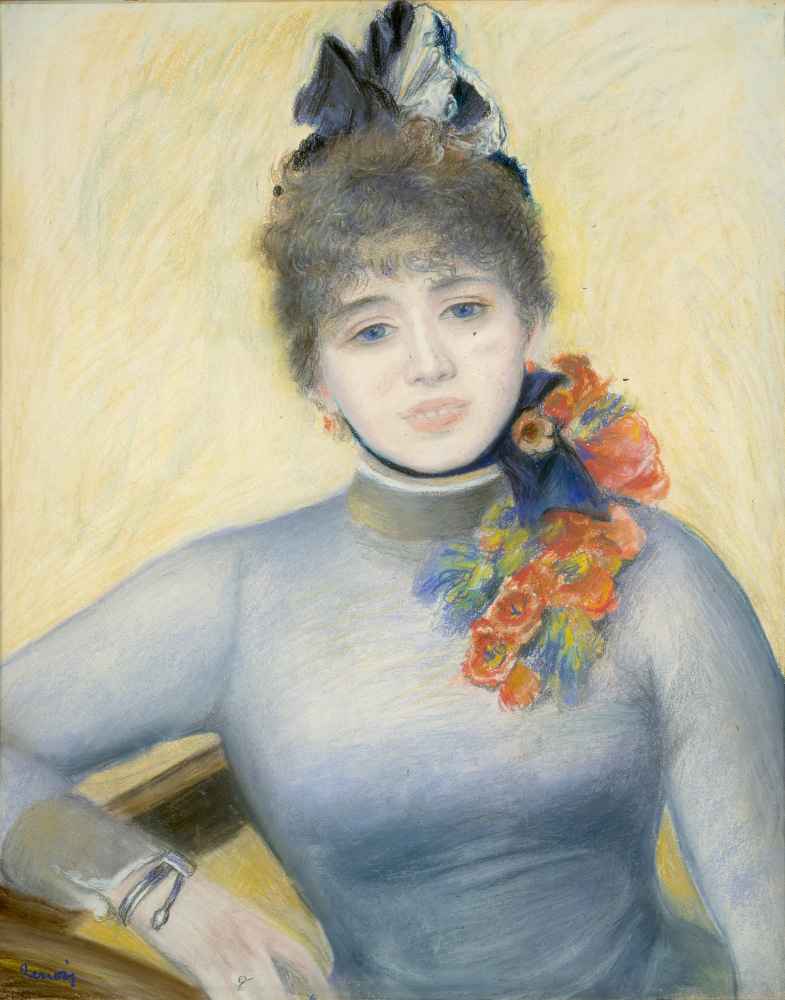 Caroline Rémy (Séverine) - Auguste Renoir