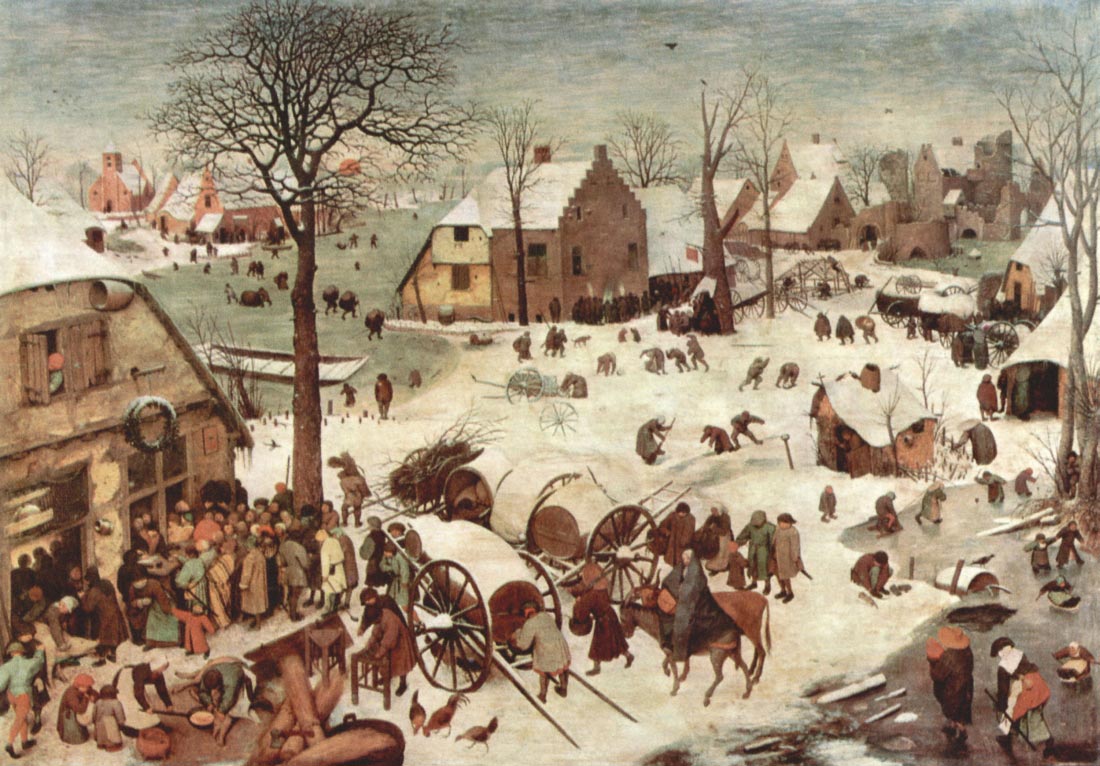 Census at Bethlehem - Pieter Bruegel